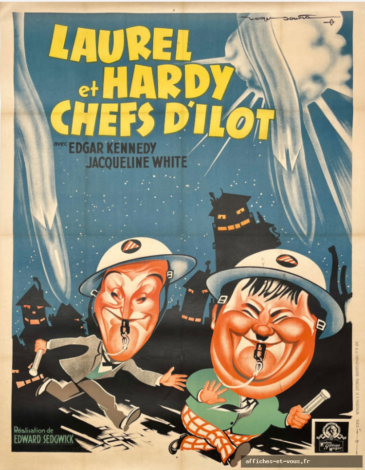 Laurel et Hardy CHEFS D'ILOT