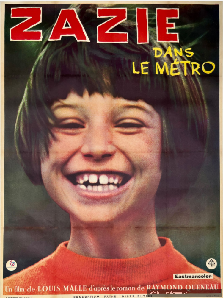 ZAZIE DANS LE METRO